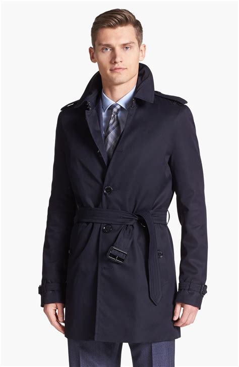 trench coat size us 50 men burberry|Burberry single breasted trench coat.